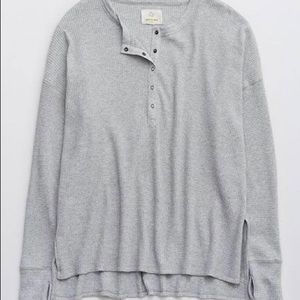 Offline Ribbed Henley T-shirt ⭐️